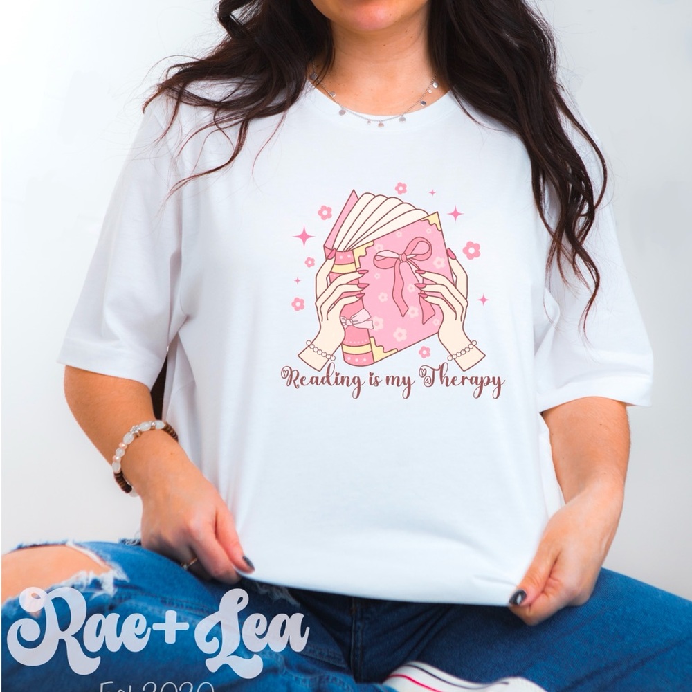 Reading Is My Therapy T-Shirt
